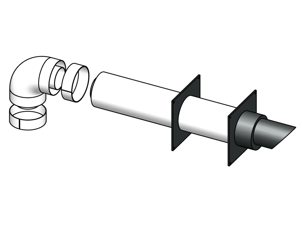Thermann Commercial 28 Flue Wall Terminal 80/125