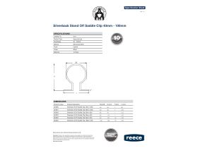 Specification Sheet - Silverback Stand Off Saddle Clips