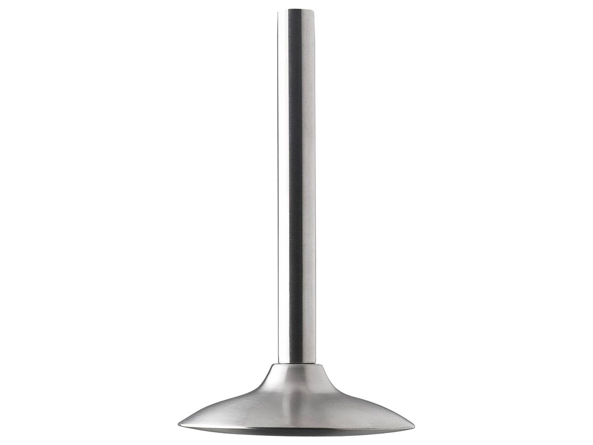 Monsoon Vertical Shower Arm 300mm with 200mm Shower Rose Stainless Steel (3 Star)