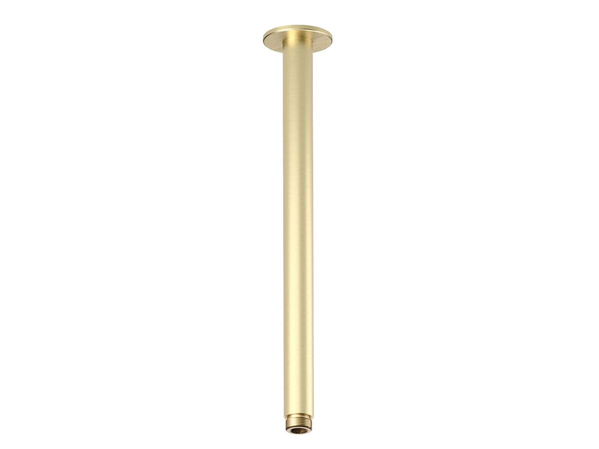 Hero - Faucet Strommen Vara Ceiling Shower Arm 300mm Brushed Admiralty Brass
