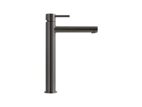 Supporting Image 1 - Mizu Drift Extended Basin Mixer Tap Straight Spout Brushed Gunmetal (6 Star) Lead Free