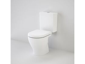 Caroma Luna Cleanflush Close Coupled P Trap Toilet Suite Xena Soft Close Seat White (4 Star)