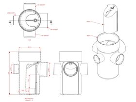 Boss Gully DWV 100-65mm / 50-50-40mm