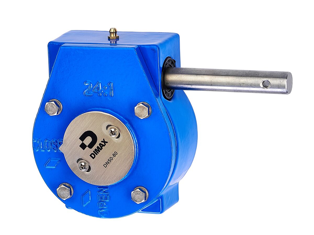 Dimax Butterfly Valve Gear Operator To Suit DN 50-80mm