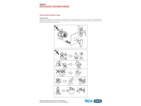 Installation Instructions - Roca Escuadra Shower Mixer Tap