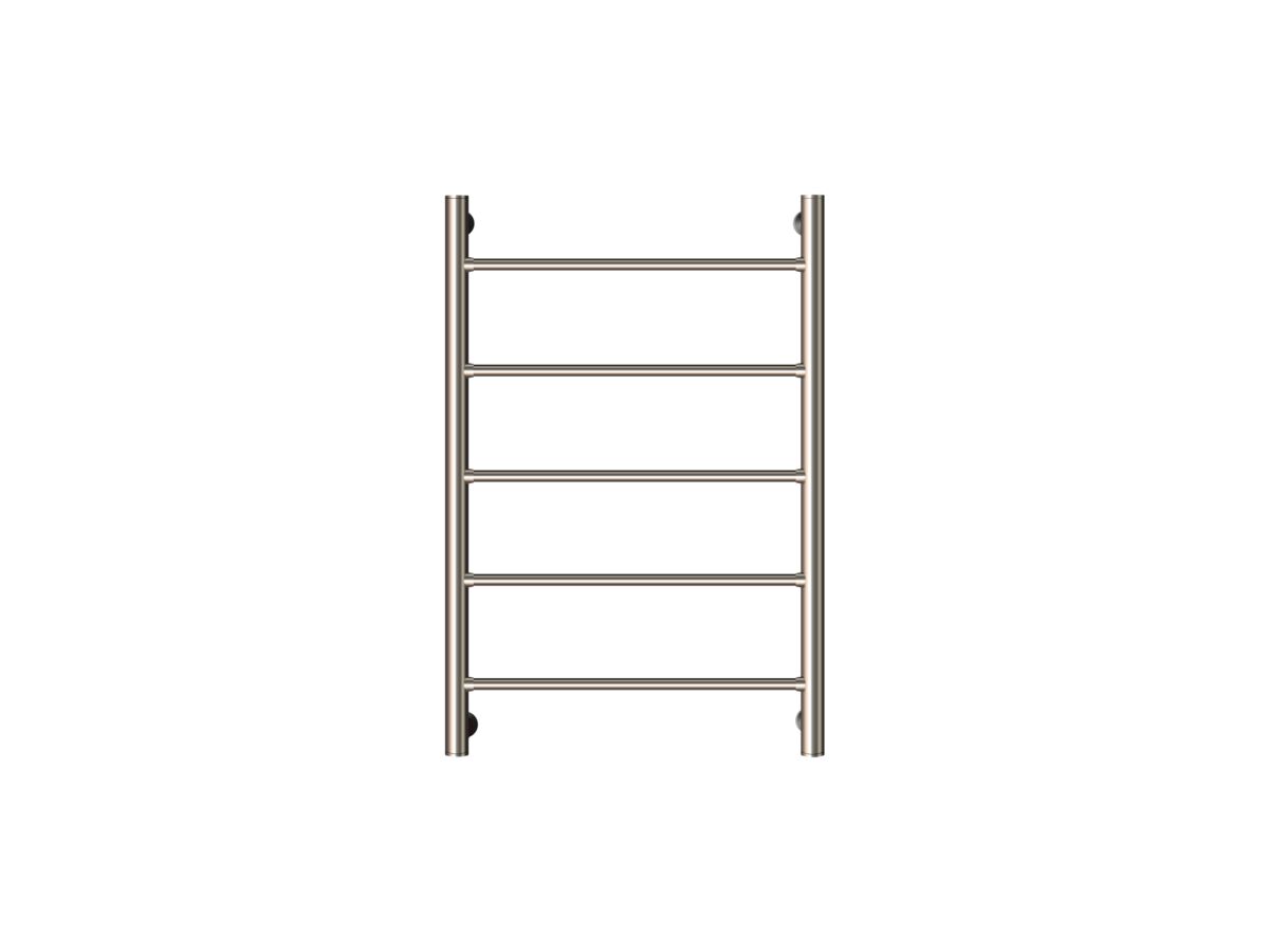 Hydrotherm Pure Heated Towel Rail 500 x 800mm Brushed Nickel