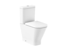 Roca The Gap Square Close Coupled Back to Wall Rimless Overheight Pan White (4 Star)