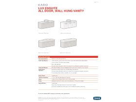 Technical Guide - Kado Lux Ensuite All Door Wall Hung Vanity
