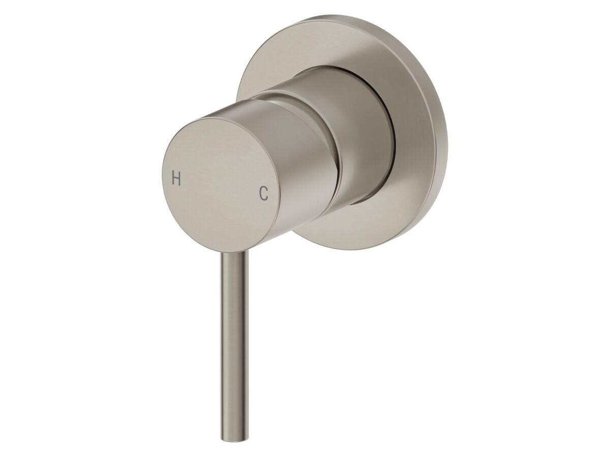 Mizu Drift Shower Mixer Brushed Nickel