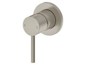 Mizu Drift Shower Mixer Brushed Nickel