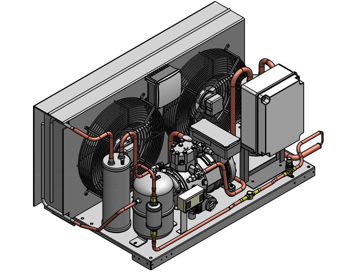 Tecumseh Semi Hermetic EVO Condensing Unit SHT4536ZHR-TZ 3 Phase