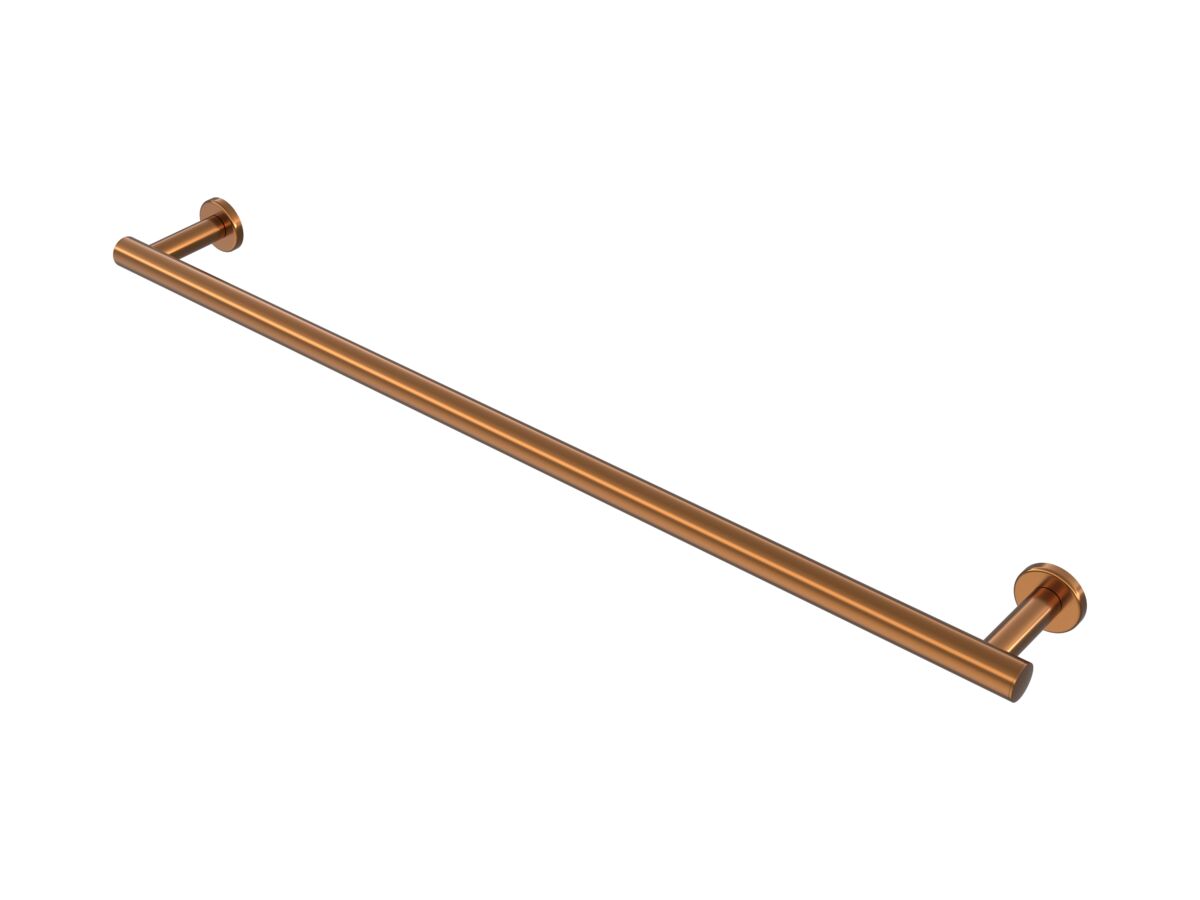 Supporting Image - Mizu Drift Single Towel Rail 700mm Brushed Bronze