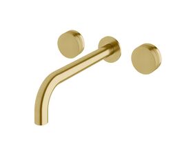 Sussex Pure Bath Set 250mm with Cirque Textured Handles PVD Brushed Gold