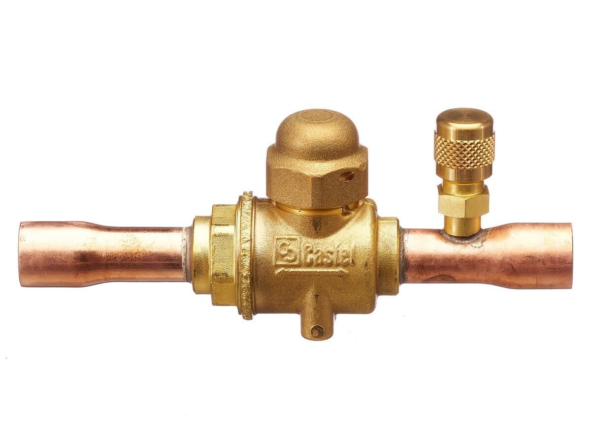 Castel Ball Valve With Access Port 1/2" Solder 6570/4A