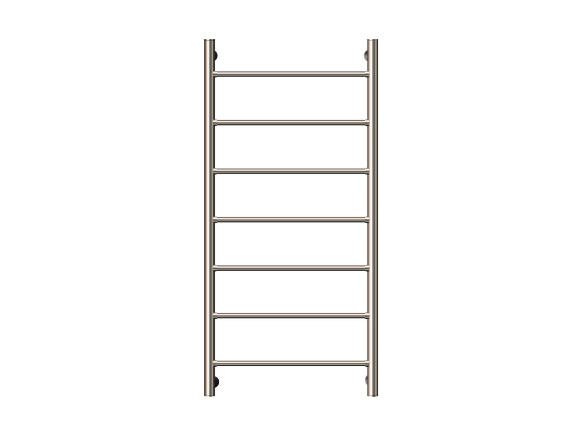 Hydrotherm Pure Heated Towel Rail 500 x 1100mm Brushed Nickel