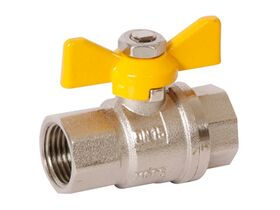 Dura Eagle Ball Valve Butterfly Handle Gas Female & Female