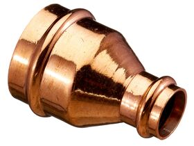 >B< Press Water Reducing Coupling 50mm x 25mm