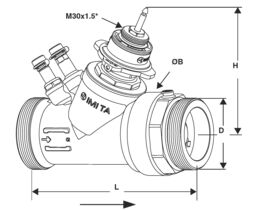 TA Hydronics Modulator DN