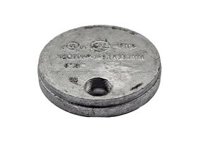 150mm Roll Groove Cap with 25mm BSP