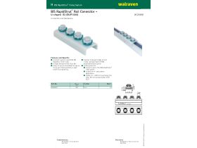 Specification Sheet - Walraven Rapidstrut Ushape Connector Bup