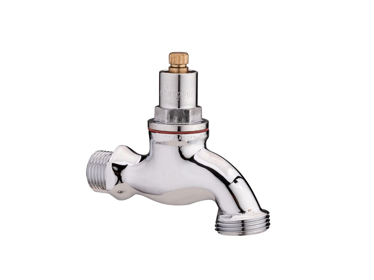 Supporting Image - Dura Hose Bib Male Spline Vandal Proof Less Key 15mm Chrome Lead Free