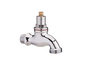 Supporting Image - Dura Hose Bib Male Spline Vandal Proof Less Key 15mm Chrome Lead Free