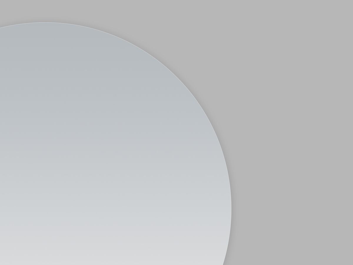 Supporting Image 4 - Kado Aspect Round Veil LED Mirror 800mm