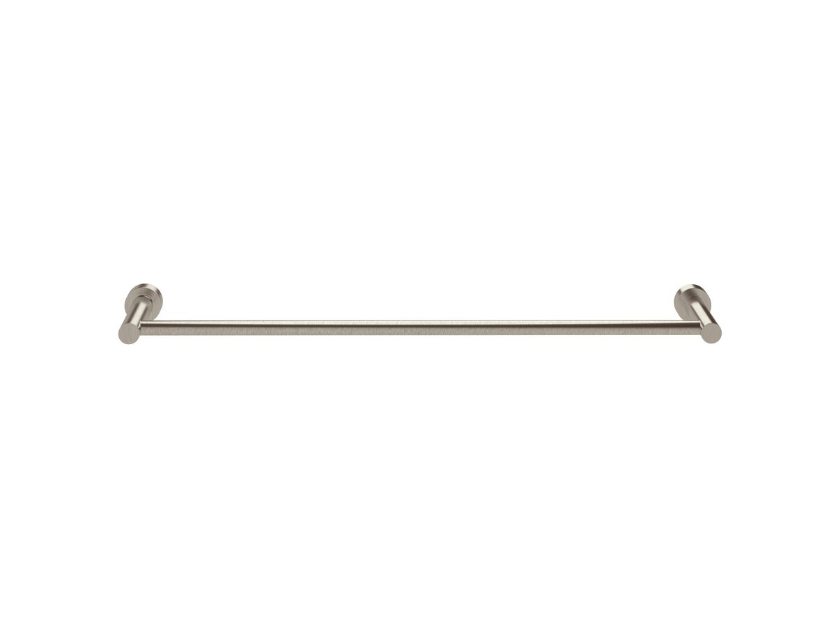 Scala Single Towel Rail 700mm LUX PVD Brushed Oyster Nickel