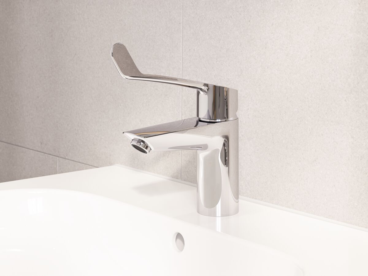 In Situ - GROHE Eurosmart Extended Lever Basin Mixer Chrome (5 Star) Lead Free