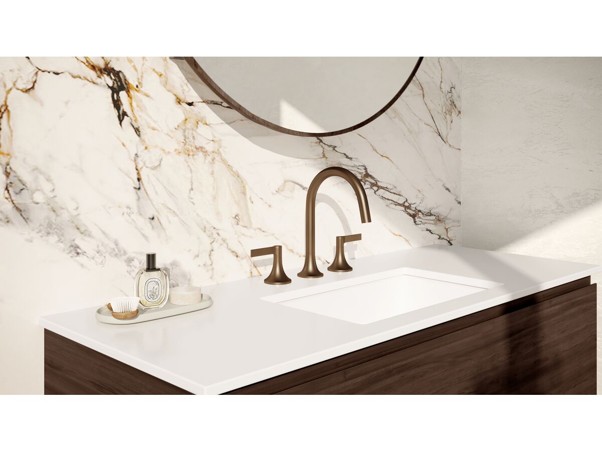 Sussex Oria Basin Set PVD Brushed Bronze (5 Star)