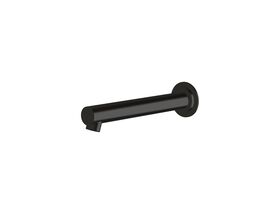 Sussex Scala Bath Wall Outlet 200mm LUX PVD Matte Opium Black