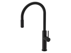 Hero - Mizu Drift 3 Way Filtered Gooseneck Sink Mixer Tap Matte Black (5 Star) Lead Free