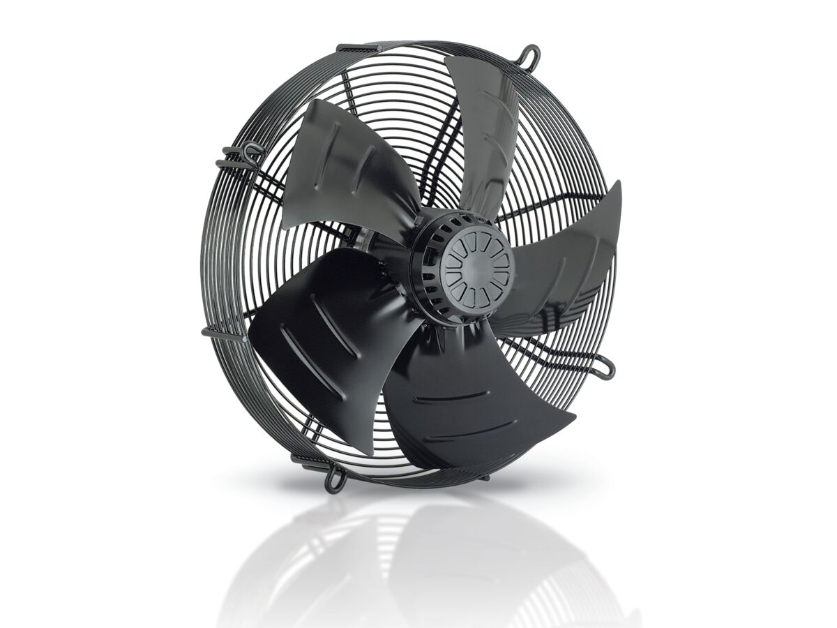 Hero - EBM AC Axial Fan Hyblade with Grille 350mm 230V 50/60Hz 4 Poles S4E350AN1981
