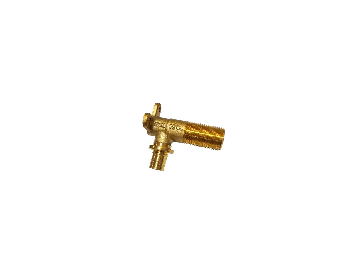 Rehau Brass 19BP Elbow Male
