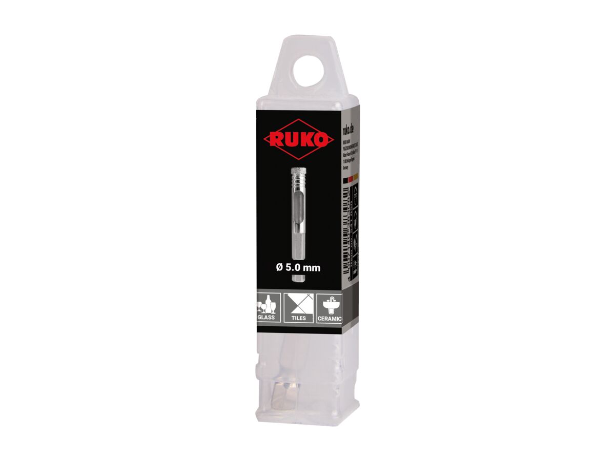 Ruko Diamond Grit Hole Saw - 5mm