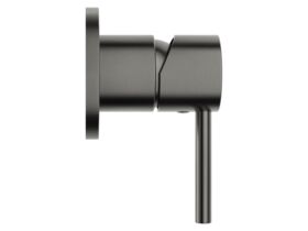 Supporting Image - Mizu Drift Shower Mixer Kit Brushed Gunmetal Lead Free - Side