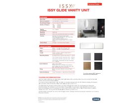 Technical Guide - ISSY Glide Wall Hung Vanity Unit