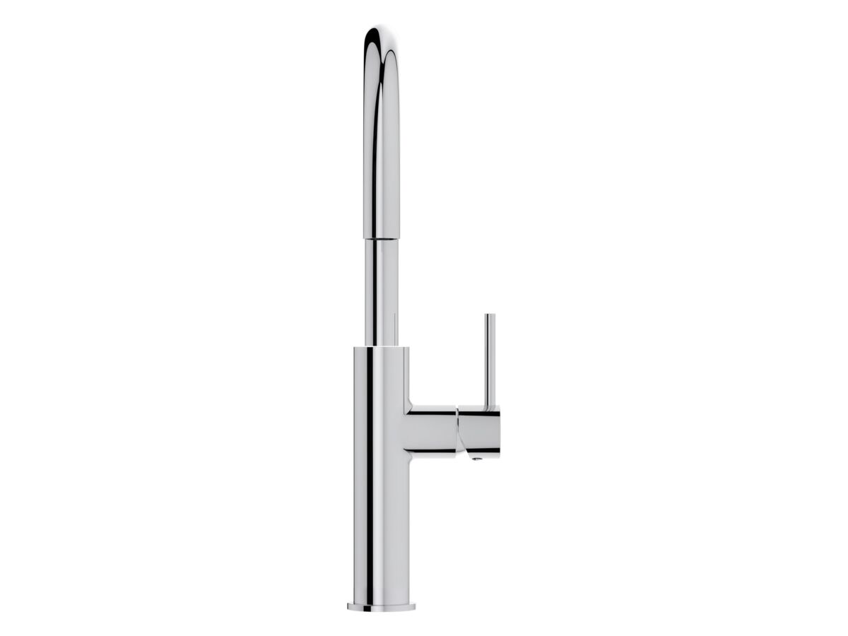 Supporting Image 2 - Mizu Drift Gooseneck Sink Mixer Curve Chrome (5 Star) Lead Free