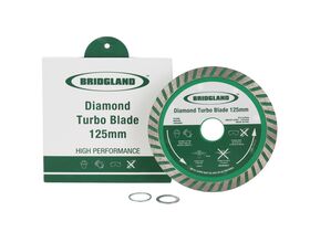 Bridgland Diamond Turbo Blade 125mm