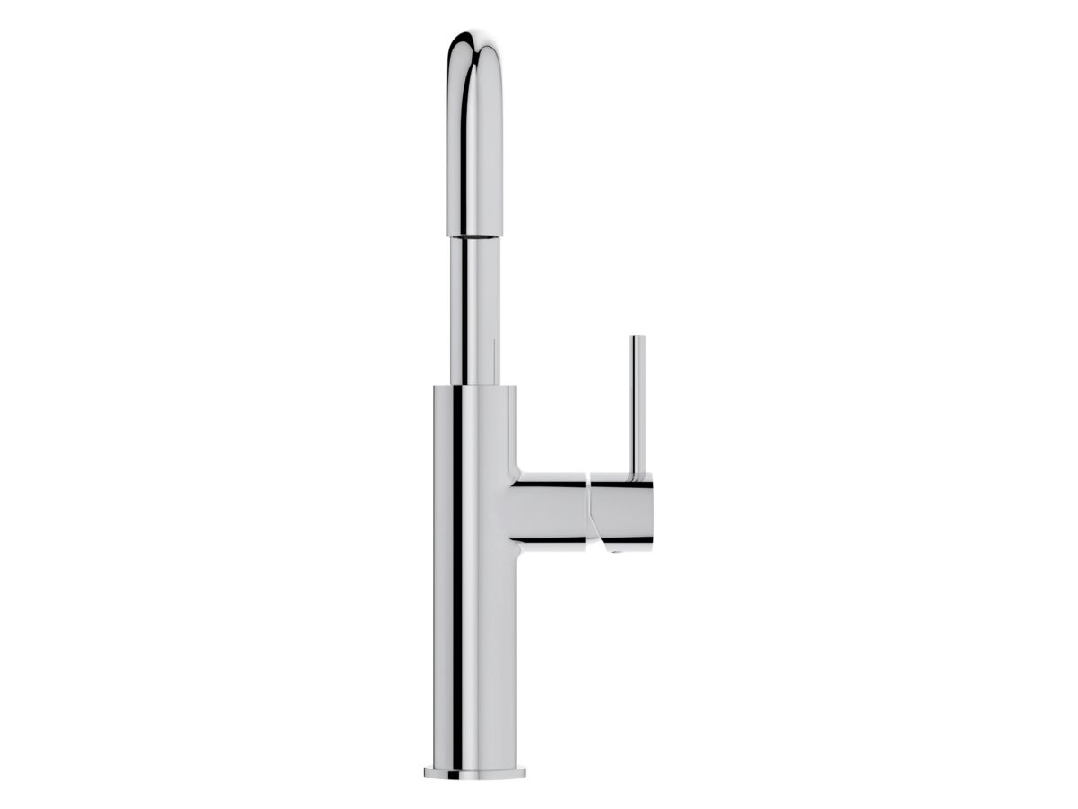 Supporting Image 2 - Mizu Drift Gooseneck Sink Mixer Tap Square Chrome (5 Star) Lead Free