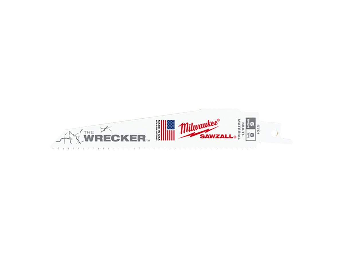 Milwaukee Sawzall Saw Blade Wrecker 150mm (Pack 5)