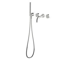 Hero - Sussex Pure Elemental Progressive Bath Mixer System with Handshower 200mm Chrome