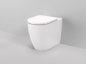 In Situ - Caroma Forma II Cleanflush Back to Wall Overheight Toilet Suite with Soft Close Quick Release Seat White (4 Star)
