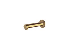 Sussex Scala Bath Wall Outlet 160mm Living Tumbled Brass