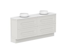 Supporting Image - Kado Lux Ensuite All Drawer Twin 1800mm Floor Mount Double Basin 20mm Top