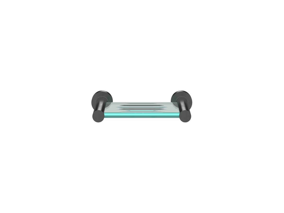 Scala Soap Dish LUX PVD Brushed Smoke Gunmetal