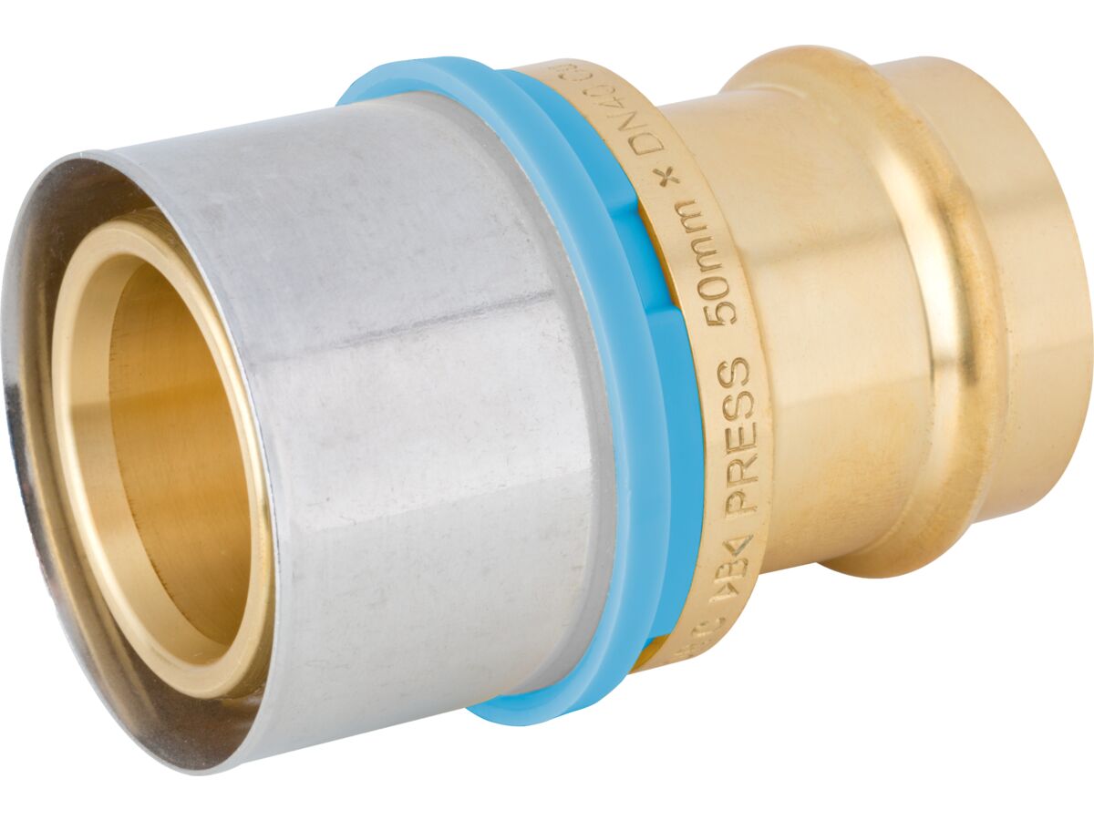 DUOPEX WATER 50MMX1 1/2" B PRESS ADAPTOR