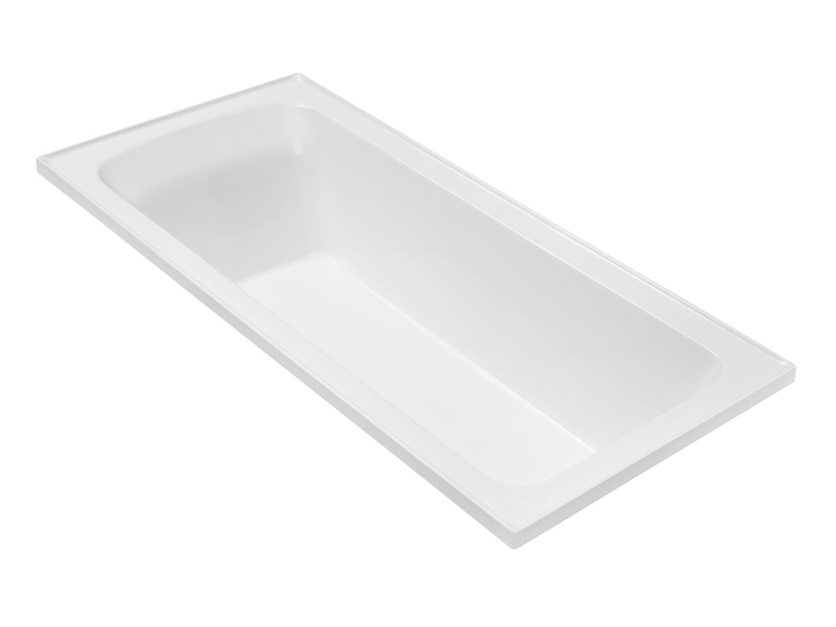 Posh Bristol Acrylic Inset Bath 1520 x 715 x 380mm No Overflow White