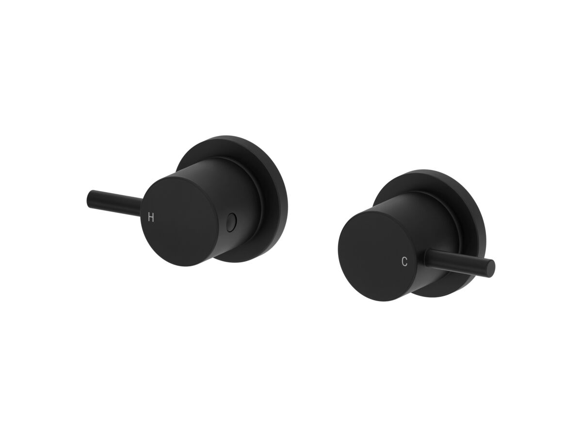Mizu Drift Wall Top Assemblies Matte Black