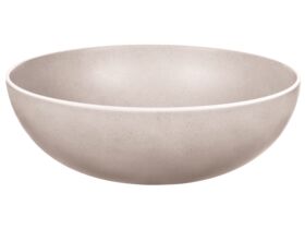 Supporting Image - Omvivo Villa Thin Edge Round Above Counter Basin 380mm Island Sand